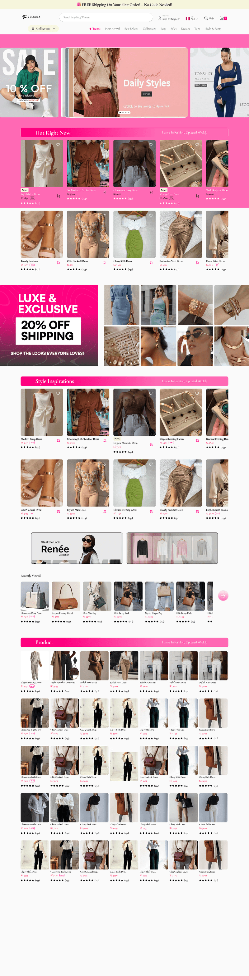 Zaliana E-commerce